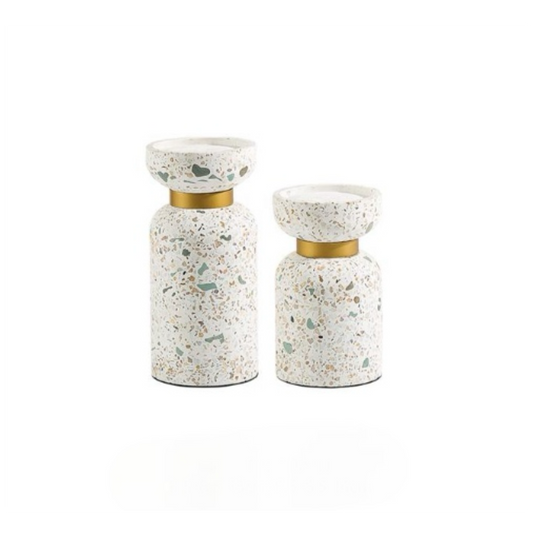 MOTTI Gold Ring Candle Holder