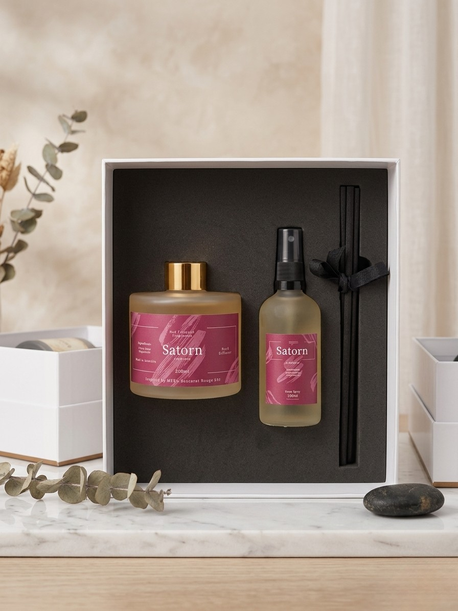 Diffuser fragrance gift set , baccarat rouge type